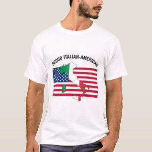 Camiseta Orgulho italiano americano