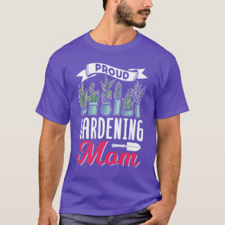 Camiseta Orgulho Jardinagem Mãe Jardineiro Amigos Mãe