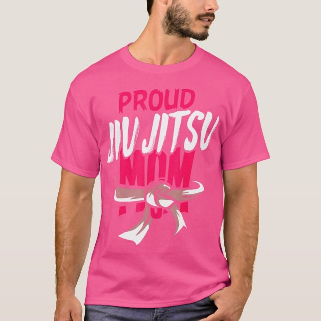 Camiseta Orgulho Jiu Jitsu Mãe (Frente)