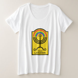 Camiseta Orgulho Judaico LGBTQ
