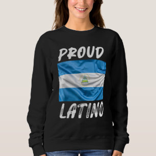 Camiseta Orgulho Latino Herança Hispânica Mês Nicarágua fla