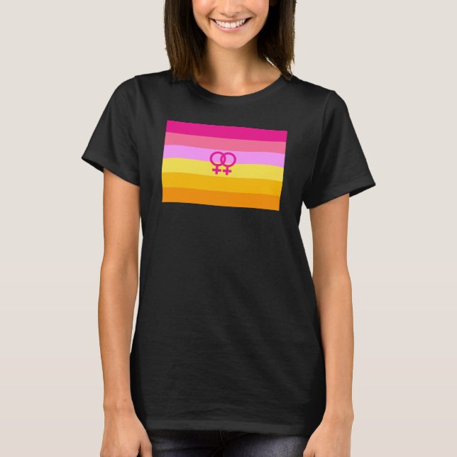 Camiseta Orgulho Lesbiano Dawn WLW (Frente)