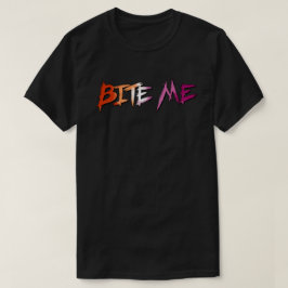 Camiseta Orgulho Lésbico Me Morde