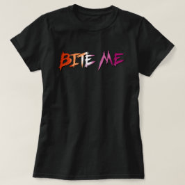 Camiseta Orgulho Lésbico Me Morde
