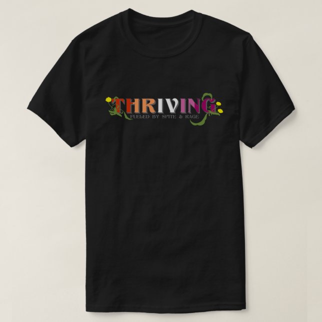 Camiseta Orgulho Lésbico Próspero (Frente do Design)