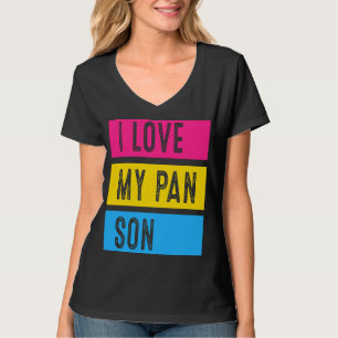 Camiseta Orgulho LGBT Ama Minha Família de Apoio Pansexual