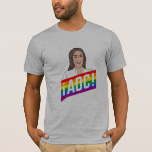 Camiseta Orgulho LGBT AOC
