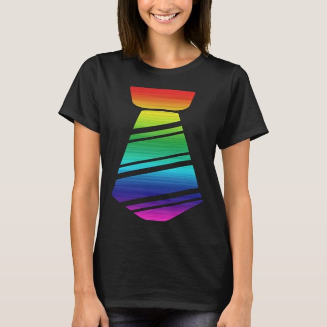 Camiseta Orgulho LGBT Arco-Íris Gravado Lésbica Gay Direito (Frente)
