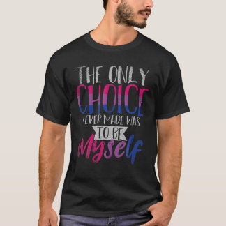 Camiseta Orgulho LGBT Bi Orgulho Orgulhoso Bissexual Bandei