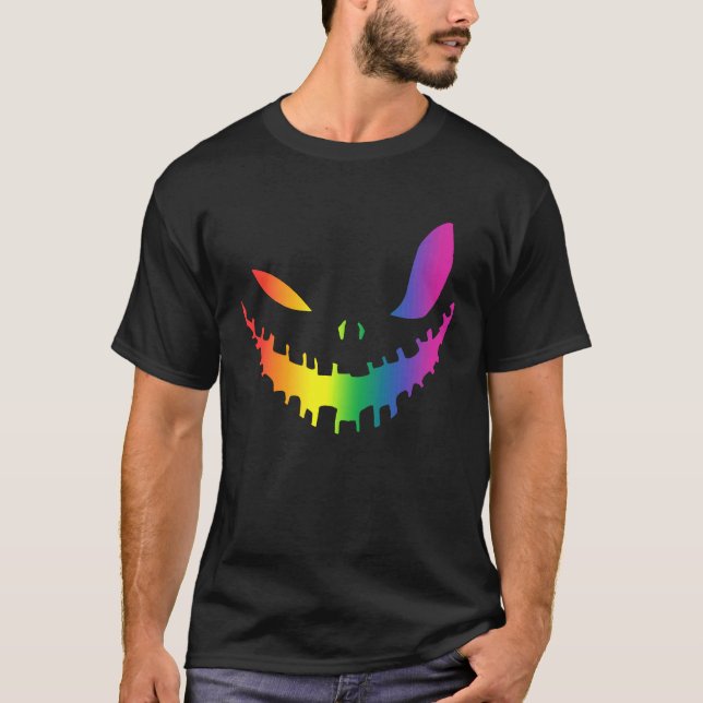Camiseta Orgulho LGBT de Abóbora do Gay de Lésbicas (Frente)