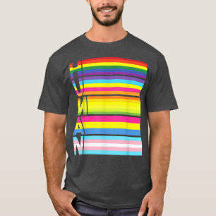 Camiseta Orgulho LGBT do Orgulho LGBT Mês Dotado LGBTQ T-Sh