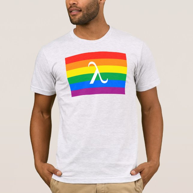 Camiseta Orgulho LGBT e Ativismo Lambda (Frente)
