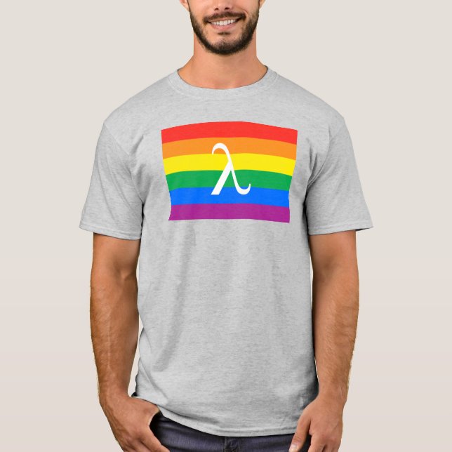 Camiseta Orgulho LGBT e Ativismo Lambda (Frente)