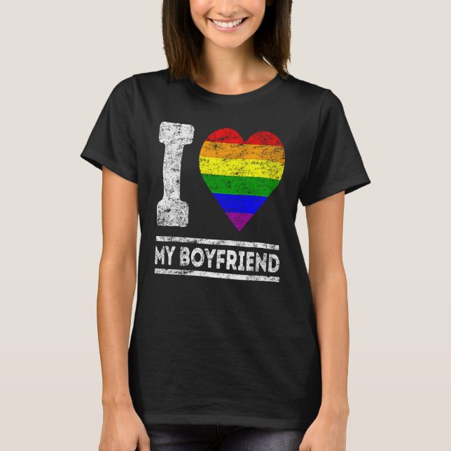 Camiseta Orgulho LGBT Eu Amo Minha Fama de Suporte ao Arco- (Frente)