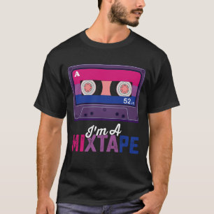 Camiseta Orgulho LGBT Eu Sou Uma Fita Cassete Bi