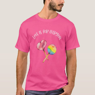 Camiseta Orgulho Lgbt Gay Love É Para Todos Toleranz Queer