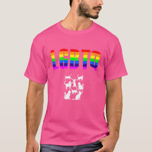 Camiseta Orgulho LGBT Lésbica Gay Bissexual Transgênero Que