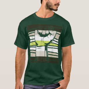 Camiseta Orgulho LGBT Mês do Agender Sinalizador Pride
