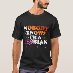 Camiseta Orgulho Lgbt Ninguém Sabe Que Sou Lésbica
