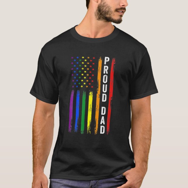 Camiseta Orgulho LGBT Pai (Frente)