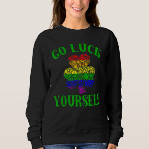 Camiseta Orgulho Lgbt Sente-Se Apoios Irlandeses No Arco-Ír