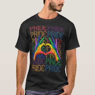 Camiseta Orgulho Lgbt Sinalizador Gay Arco-Íris Colorido 1