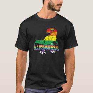 Camiseta Orgulho LGBTQ Engraçado Arco-Íris Axolotl