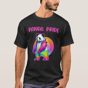 Camiseta Orgulho LGBTQ Panda para o dia de desfile