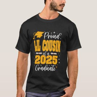 Camiseta Orgulho Lil-Primo de uma Classe de Gradu Formando 