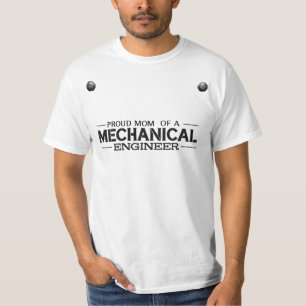 Camiseta Orgulho Mãe de um Engenheiro Mecânico