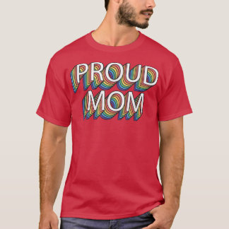 Camiseta Orgulho Mãe Orgulho gay Retro Vintage LGBT Orgulho