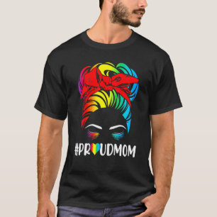 Camiseta Orgulho Mãe Orgulho Lgbt Sinalizador Gay Fam Corre