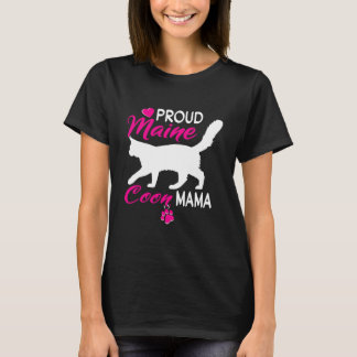 Camiseta Orgulho Maine Coon Mama