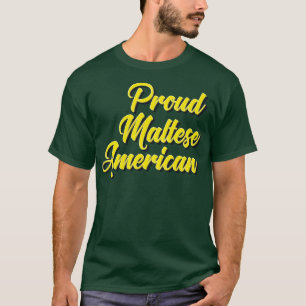 Camiseta Orgulho Maltês Americano
