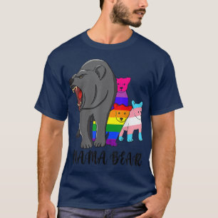 Camiseta Orgulho Mama Bear LGBT Gay Trans de Apoio ao LGBTQ