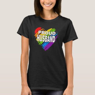 Camiseta Orgulho Marido Lgbt Orgulho gay Do Pai