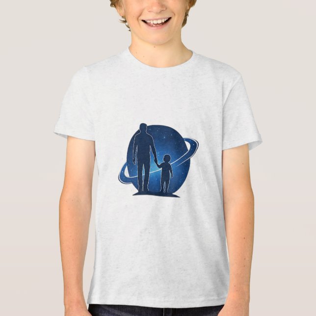 Camiseta Orgulho-me a mim e ao Dady em todos os lugares (Frente)