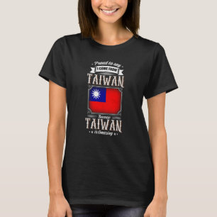 Camiseta Orgulho-me de dizer que venho de Taiwan