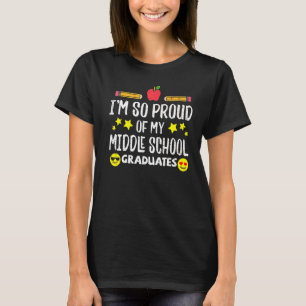 Camiseta Orgulho-Me Dos Meus Formandos Da Escola Do Meio No