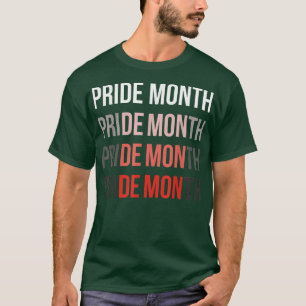 Camiseta Orgulho mês demônio engraçado