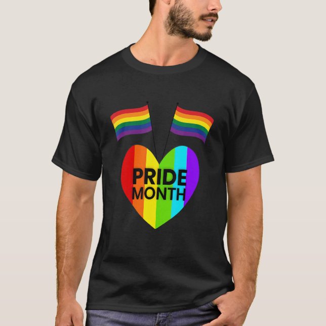 Camiseta Orgulho Mês Mostre Seu Amor (Frente)