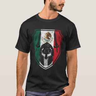 Camiseta Orgulho Mexicano do Helmet Spartan