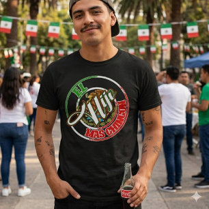 Camiseta Orgulho Mexicano El Hijo Mais Chingon