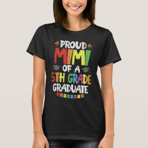 Camiseta Orgulho Mimi De Uma Classe De Graduação De Formand