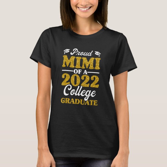Camiseta Orgulho Mimi Do Formando Colegial De 2022 (Frente)
