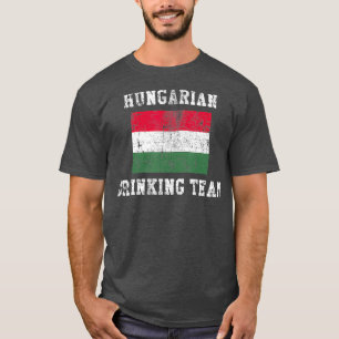 Camiseta Orgulho Nacional Engraçado pela Equipe de Bebendo