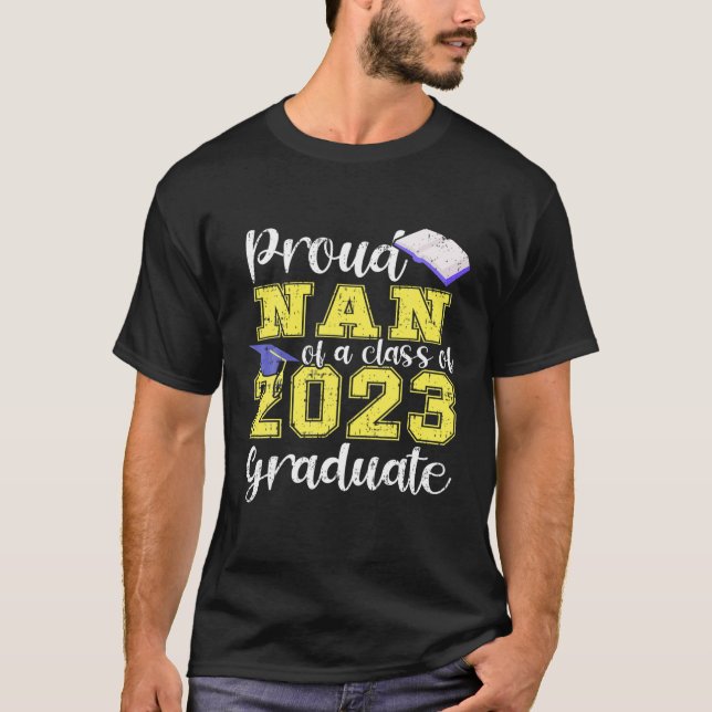 Camiseta Orgulho Nan Da Classe De Formando Para Graduação 2 (Frente)