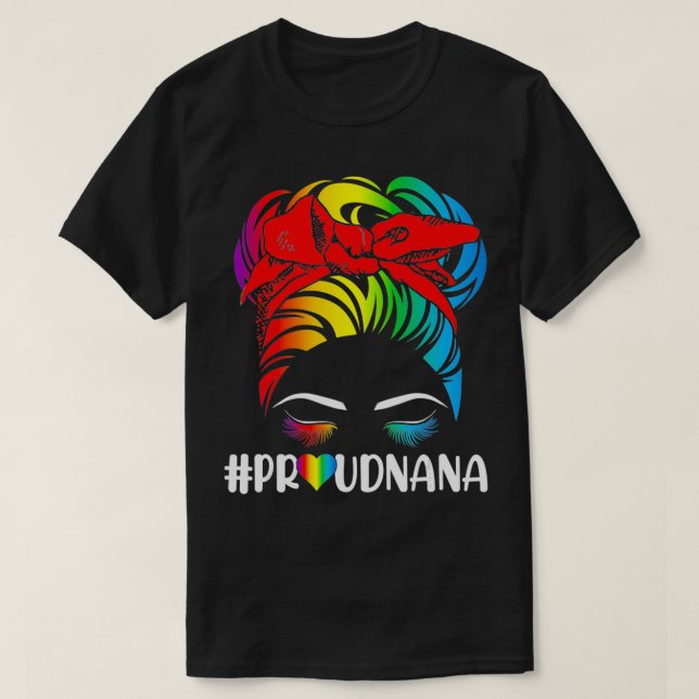 Camiseta Orgulho Nana Orgulho LGBT Gay Lésbica Corresponden (Frente do Design)