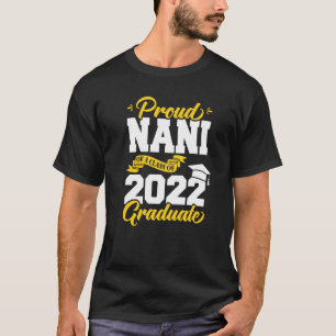 Camiseta Orgulho Nani De Uma Classe De Formando Escolar De 
