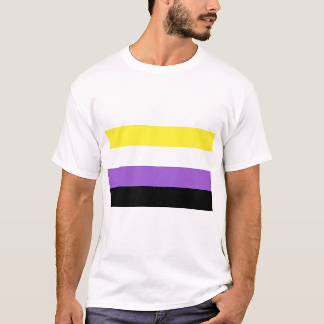 Camiseta Orgulho Não Binário (Frente)